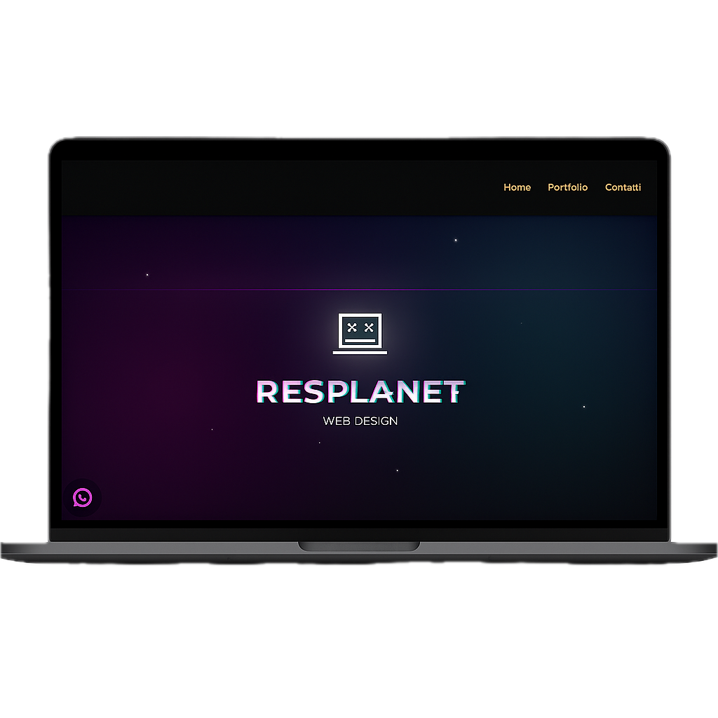 Anteprima desktop del sito Resplanet