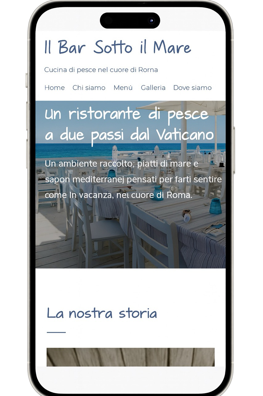 Mobile — Il Bar Sotto il Mare